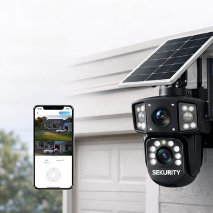 Sekurity 4K Solar HD Wireless Camera