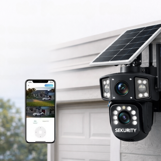 Sekurity 4K Solar HD Wireless Camera
